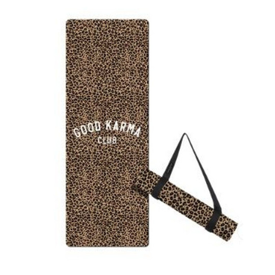 Tapis de yoga Karma Club PODEVACHE rectangulaire 60x180cm gomme velours