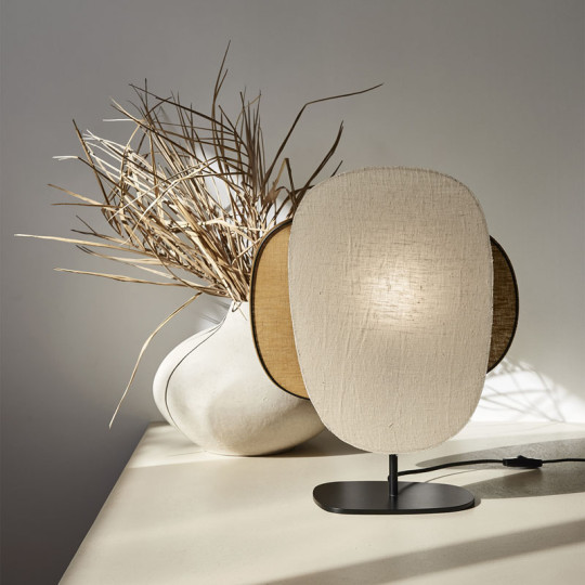 Lampe à poser Screen 70's 1L MARKET SET bouleau curry
