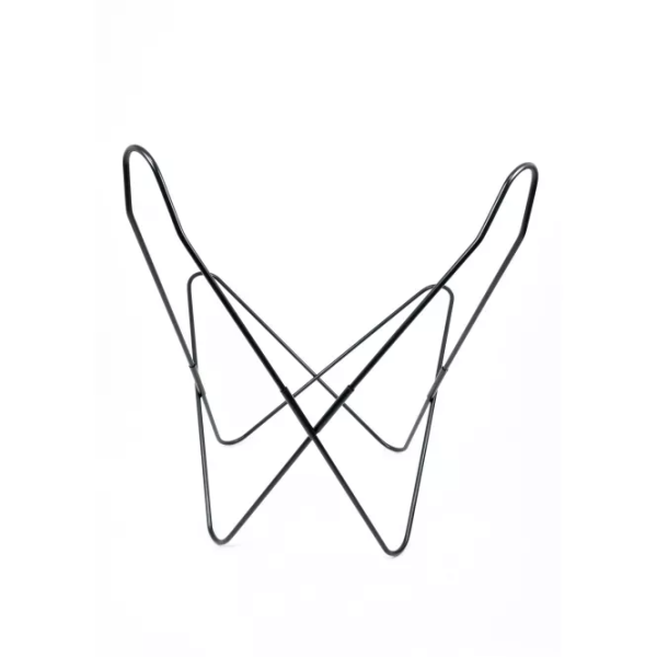 Structure noire PAPILLO en acier époxy pour fauteuil AA papillon butterfly