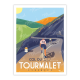 Affiche MARCEL TRAVEL POSTERS Tourmalet format 30x40cm