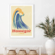 Affiche MARCEL TRAVEL POSTERS Hossegor Big Wave format 30x40cm