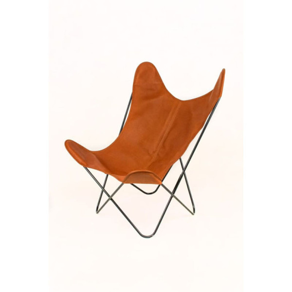 Housse en cuir PAPILLO pour fauteuil Butterfly papillon AA - 5 coloris