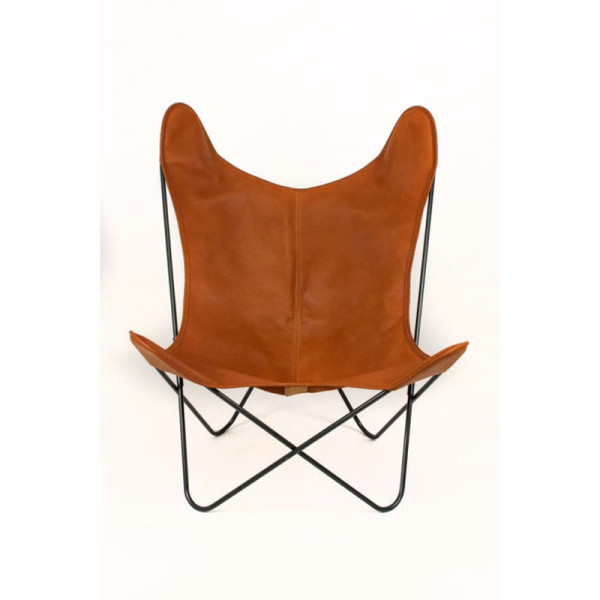 Housse en cuir PAPILLO pour fauteuil Butterfly papillon AA - 5 coloris