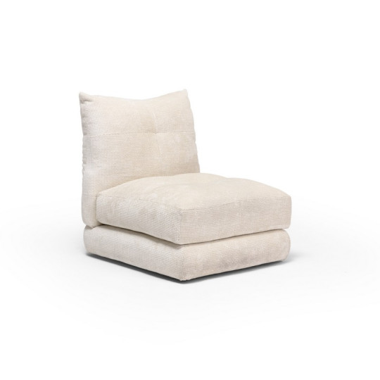 Fauteuil chauffeuse Sawa 83cm RALPH M Tissu Cabourg - 21 coloris