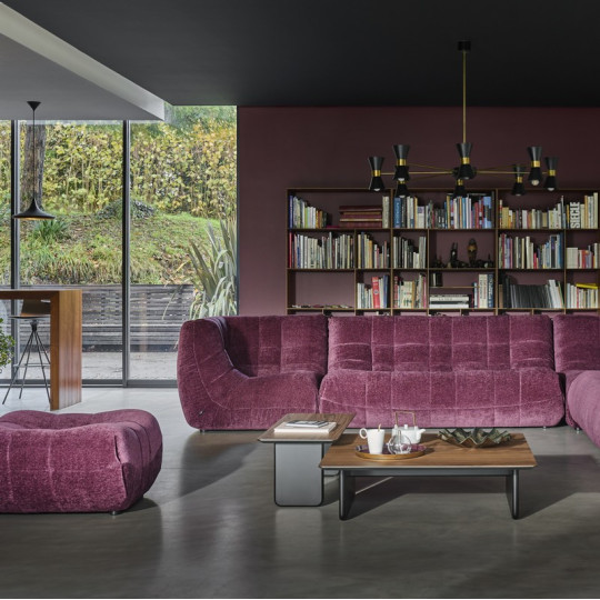 Pouf sur roulettes Sawa 82cm RALPH M Tissu Impétueuse - 14 coloris