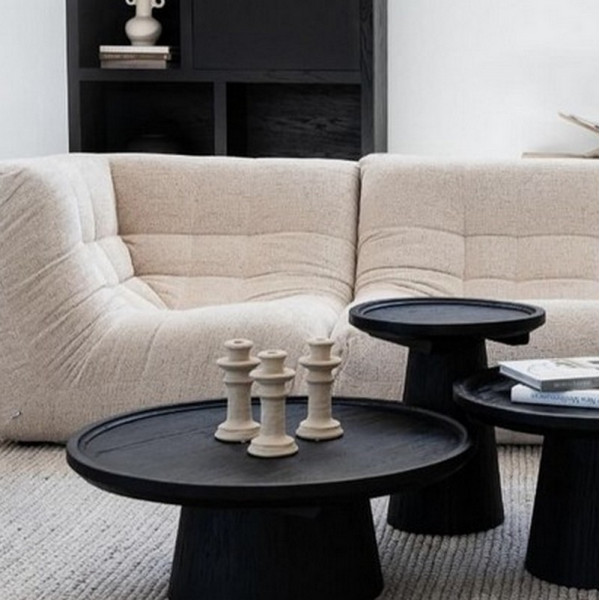 Angle pour canapé Lounge RALPH M Tissu Impétueuse - 14 coloris