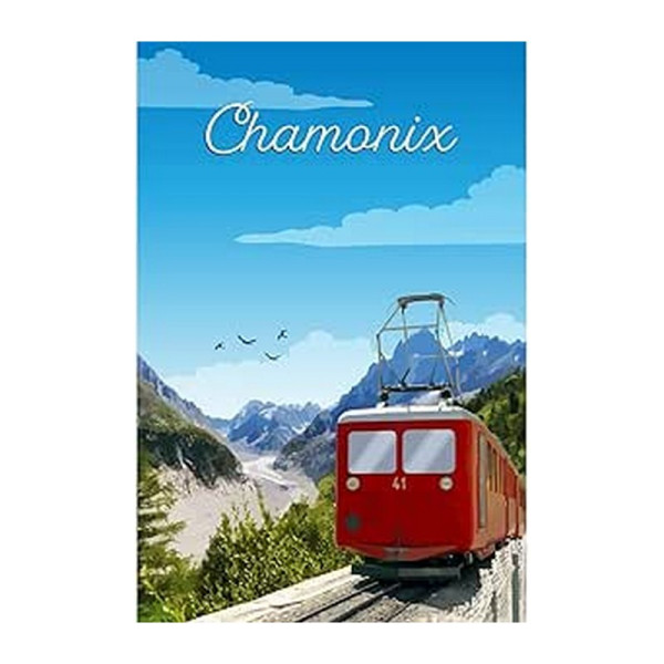 Toile Chamonix 2 CEANOTHE 45x65cm