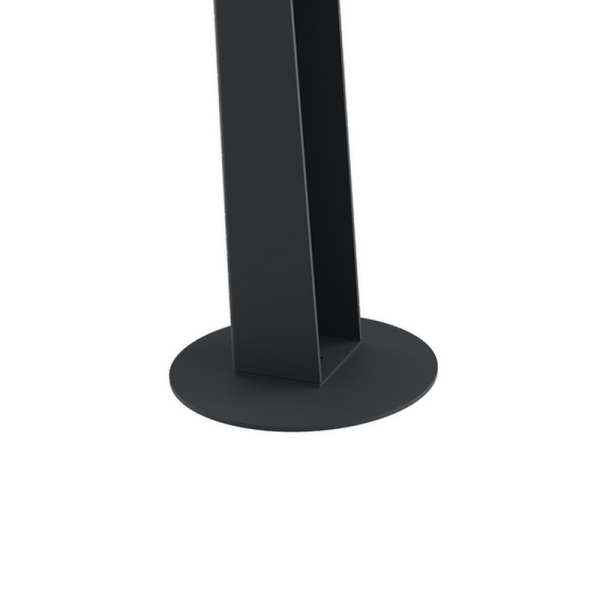 Platine à poser pour pied CHABANNE Eclairage solaire - 2 coloris