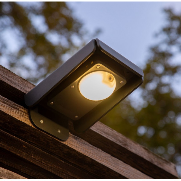 Applique CHABANNE Eclairage solaire ROC 213 60-500lumens détecteur de présence - 2 coloris