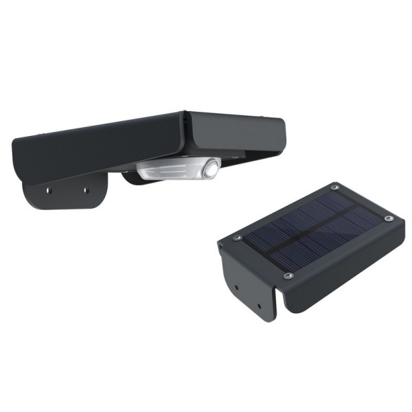 Applique CHABANNE Eclairage solaire ROC 213 60-500lumens détecteur de présence - 2 coloris