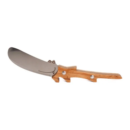 Couteau tartineur ROGER ORFEVRE Ricky tartine bois d'olivier