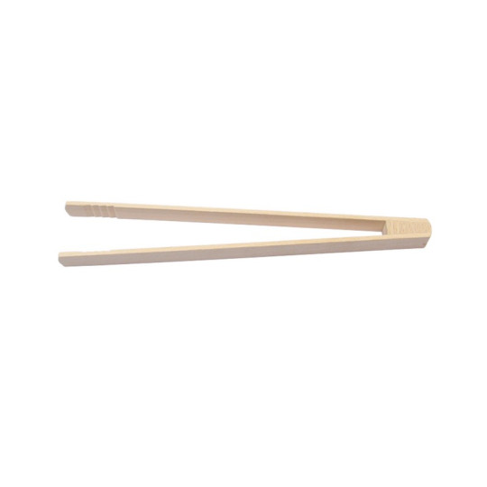 Pince pour barbecue ROGER ORFEVRE bois blanc 30cm