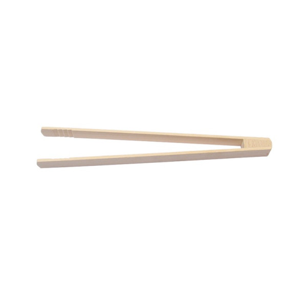 Pince pour barbecue ROGER ORFEVRE bois blanc 30cm