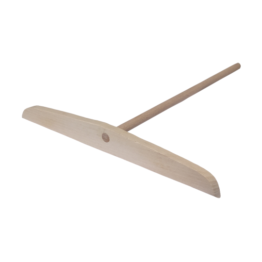 Râteau à crêpes ROGER ORFEVRE plat en bois de hêtre 30cm