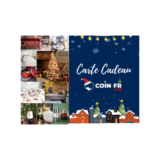 La carte cadeau - Made in France pour Noël