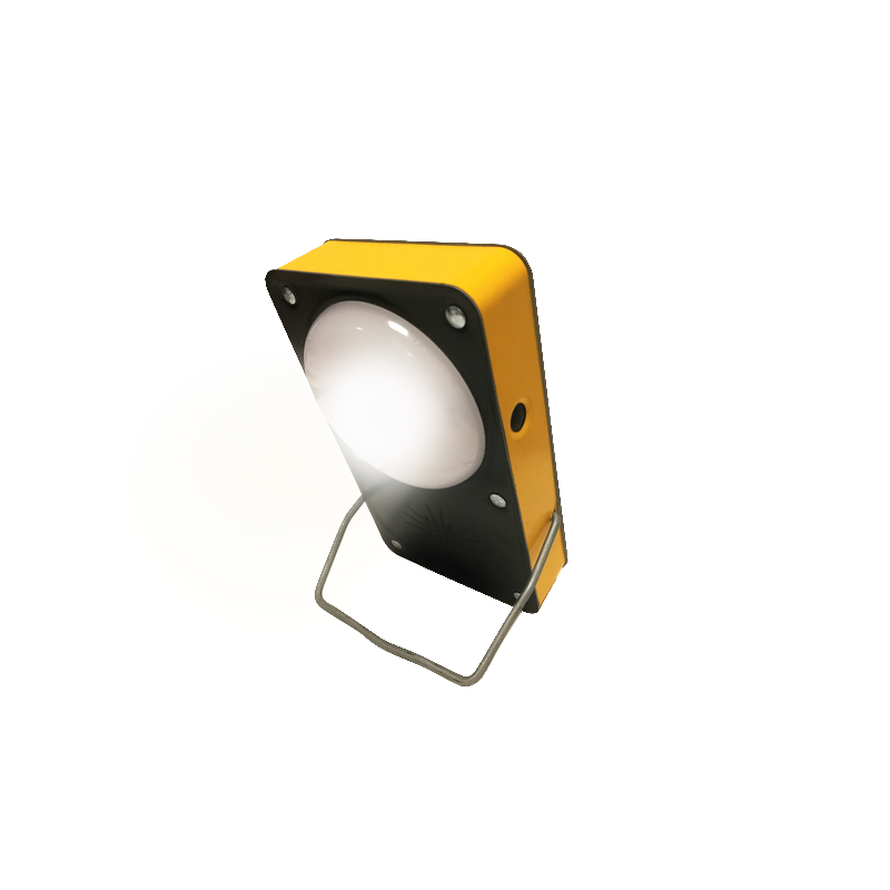 Lanterne Solaire Rechargeable GM703 Avec Lampe De Poche Intégrée - Neuf