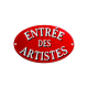 Plaque émaillée EMAIL REPLICA Entrée des Artistes 10x16cm