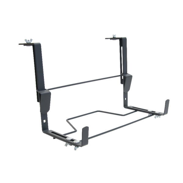 Support jardinière LOUIS MOULIN fer plat ergonomique 35x16 à 35x26cm anthracite
