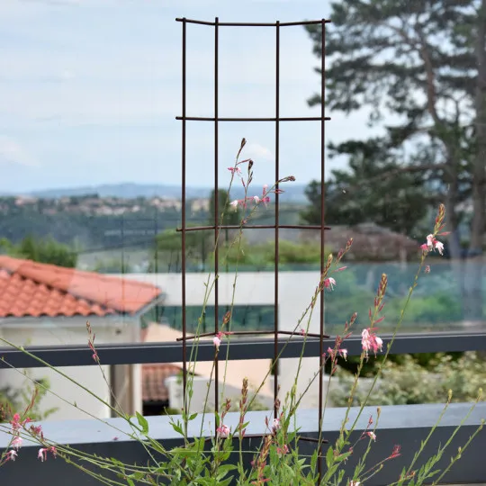 Treillage à piquer LOUIS MOULIN trapèze 23.5x100cm fer vieilli