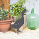 Figurine à piquer LOUIS MOULIN Oie décoration jardin en acier 50x34cm - 3 coloris