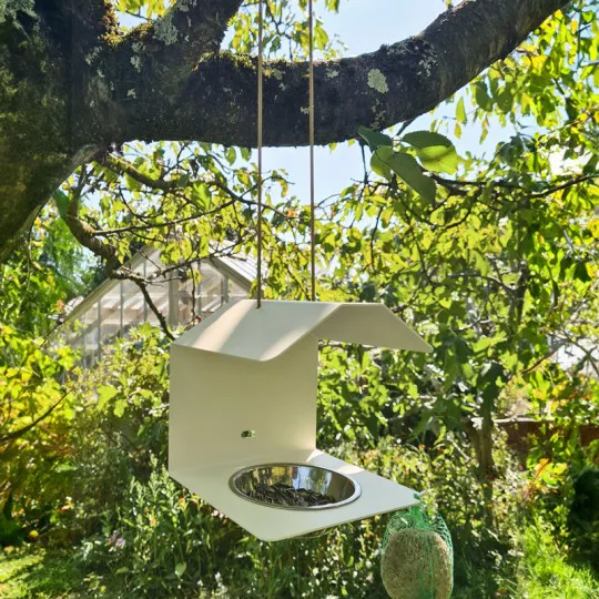 Mangeoire LOUIS MOULIN Sirocco décoration jardin en acier - 2 coloris