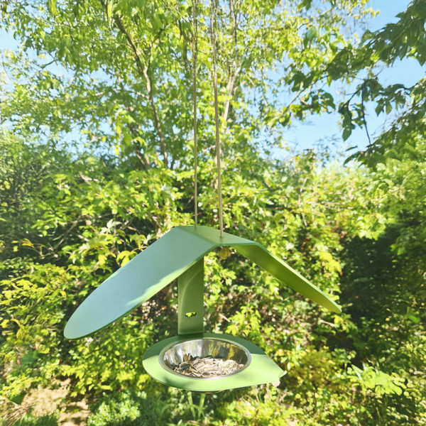 Mangeoire LOUIS MOULIN Alizé décoration jardin en acier - 2 coloris