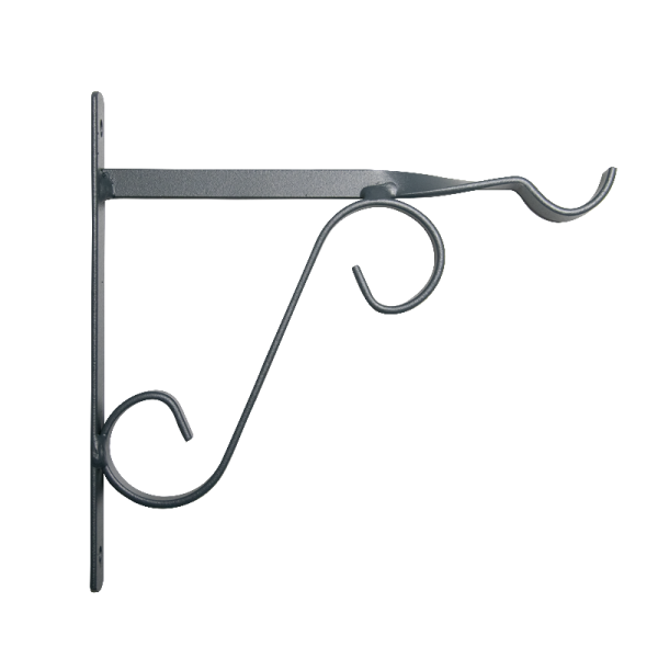 Stabilisateur De Pot Anthracite – Pour Pots De 10 à 23 Cm – Acier Époxy Résistant – Fabriqué En France