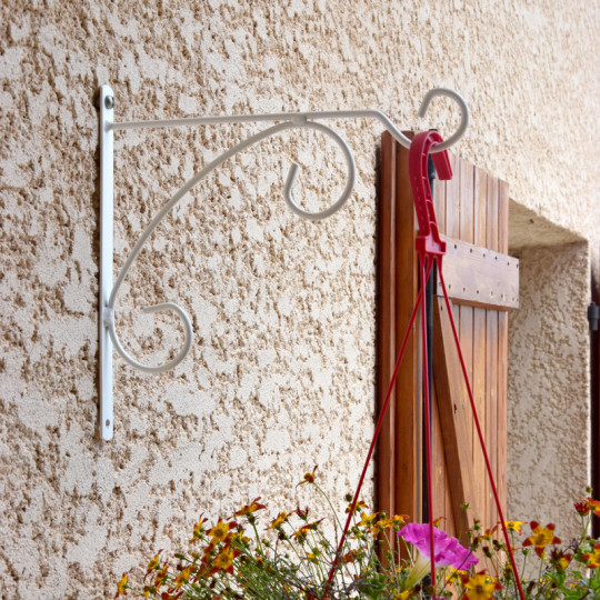 Potence fil LOUIS MOULIN Classique volute 32x30cm - 2 coloris