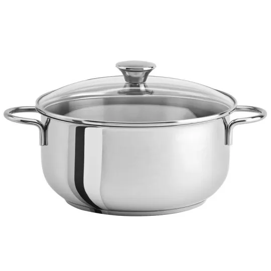 Faitout CRISTEL Cookway Master en inox avec couvercle - 2 tailles