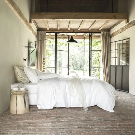 Drap housse MAINE en lin Turpault - 2 coloris