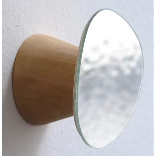 Patère miroir REINE MERE bolet petit modèle