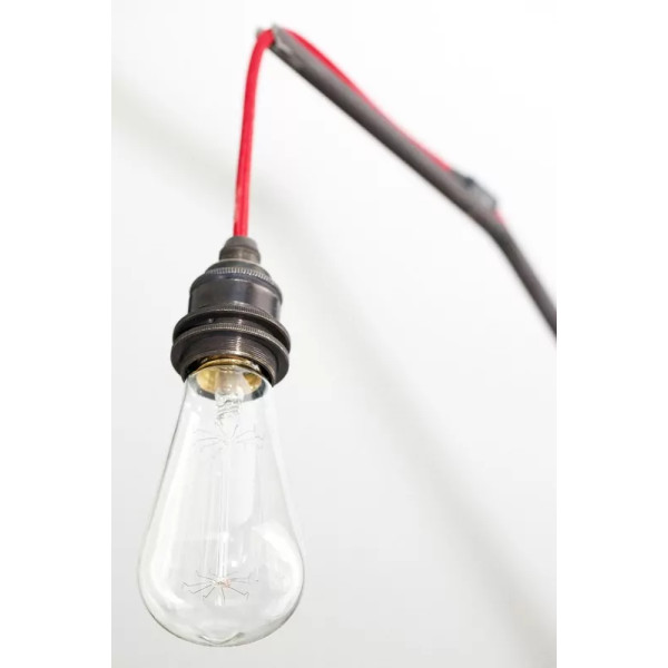 Applique murale déportée CLF CREATION Turkana en métal brut