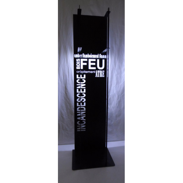 Range bûches CLF CREATION Bolmen 185x50x50cm