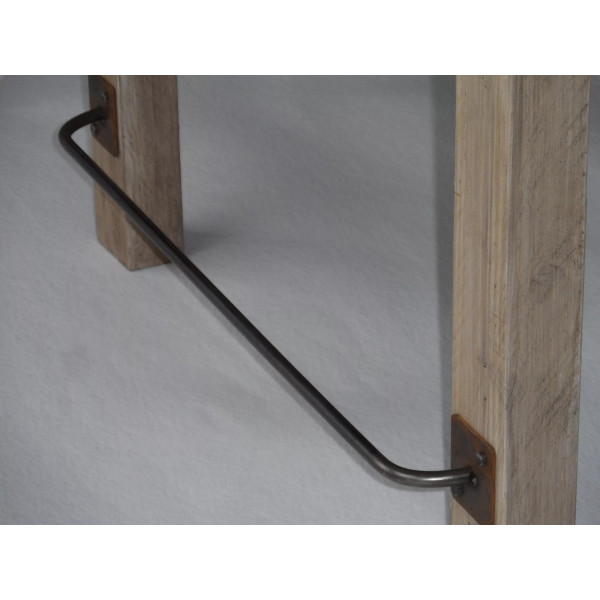 Table de repas CLF CREATION Nor en métal et bois 192x92x75cm