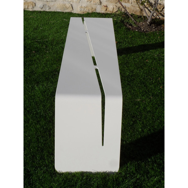 Banc de jardin CLF CREATION en métal 160x35x43cm