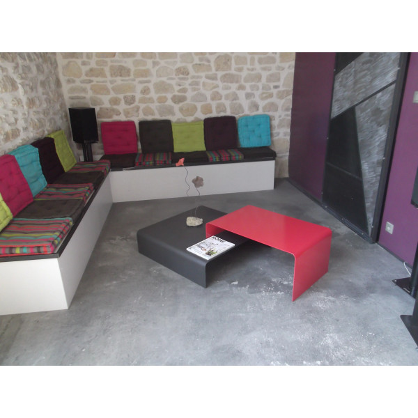 Set de 2 tables basses gigognes CLF CREATION