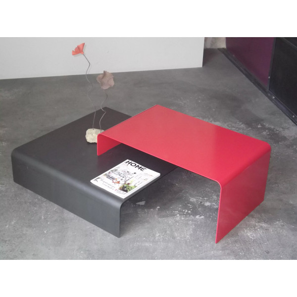 Set de 2 tables basses gigognes CLF CREATION