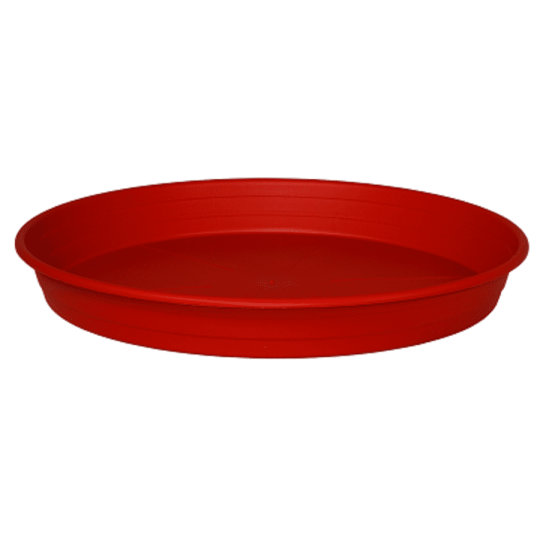 Soucoupe CHAPELU de 24cm pour pots de diamètre 28cm - 6 coloris