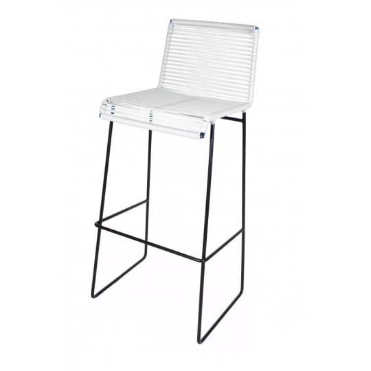 Chaise haute 82cm blanche Gran Cenote BOQA