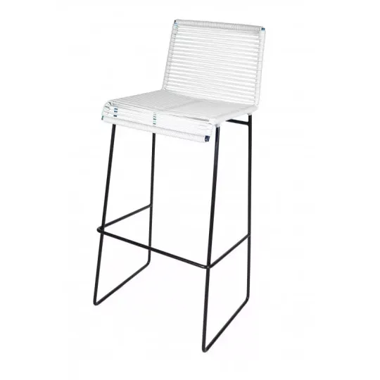 Chaise haute 82cm blanche Gran Cenote BOQA