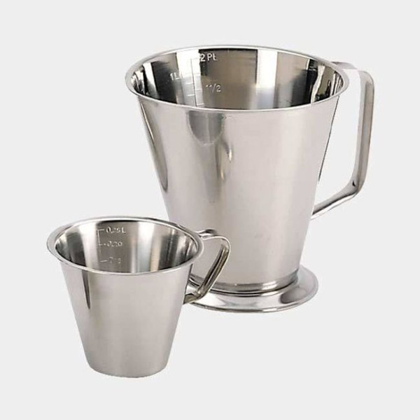 Set de 2 mesures graduées en inox De Buyer