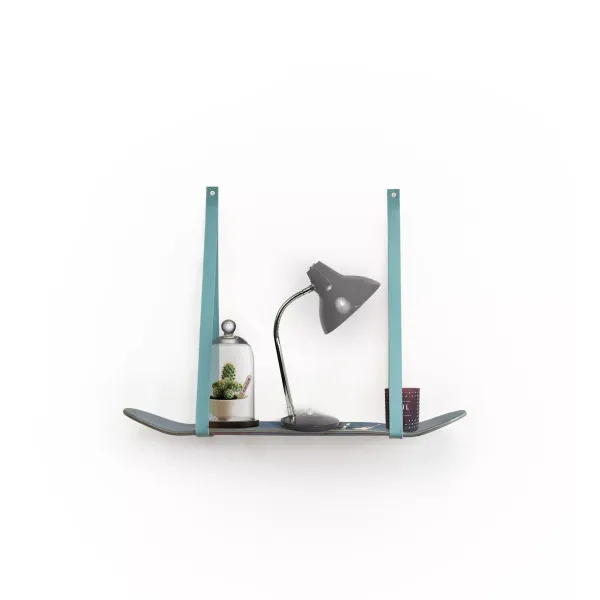 Étagère en Suspension Avec Ceci bleue