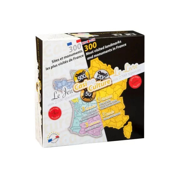 JEU CULTUREL DE 300 SITES ET MONUMENTS  DE France