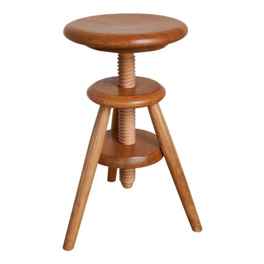 Tabouret à vis d'horloger Vuillemin