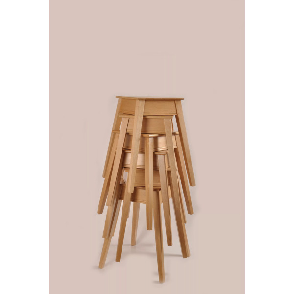 Tabouret Carré Empilable