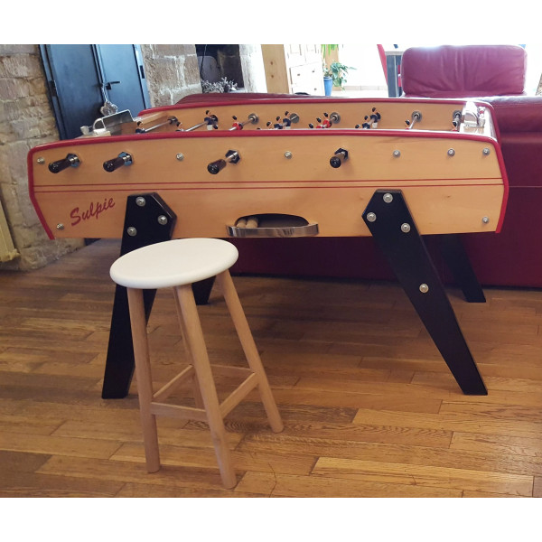 Tabouret Snack Bicolore Laurent Vuillemin