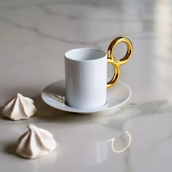 Set Complet Café Or Manièriste Extranorm