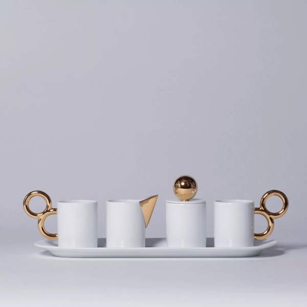 Set Complet Café Or Manièriste Extranorm