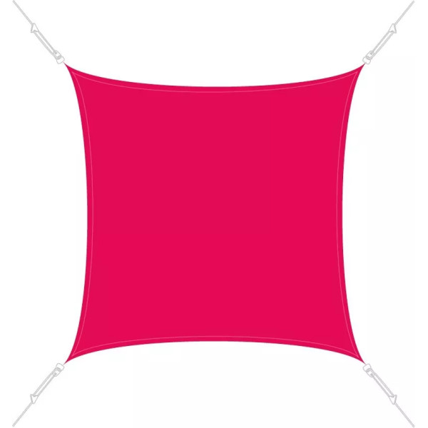 Voile d'ombrage carrée 3x3m Easy Sail