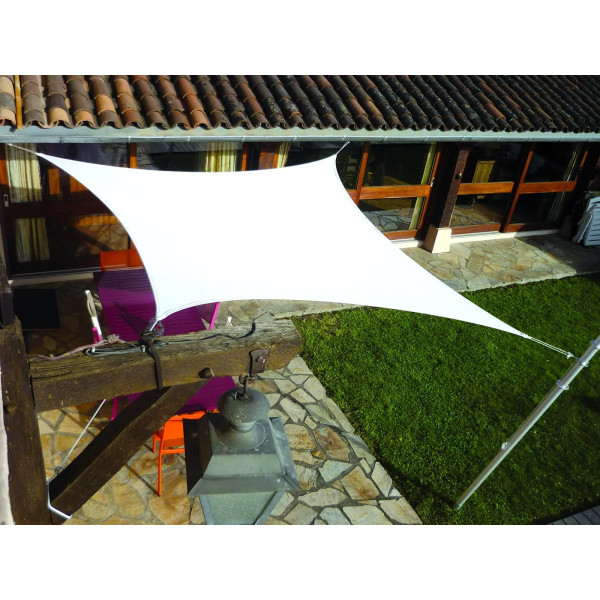 Voile d'ombrage carrée 3x3m Easy Sail